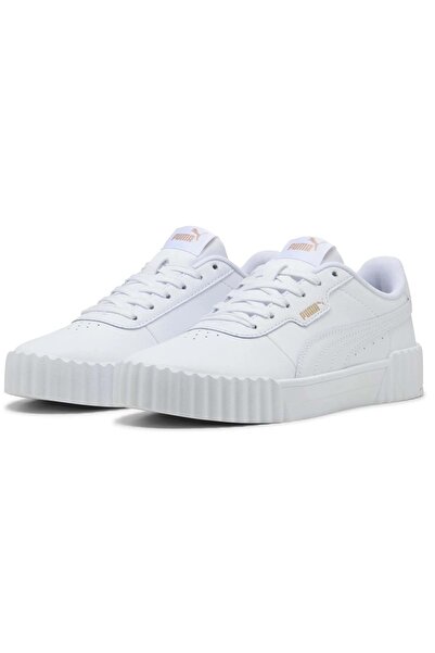 Puma Carina 3.0 400365 Sneaker Unisex Spor Ayakkabı BEYAZ