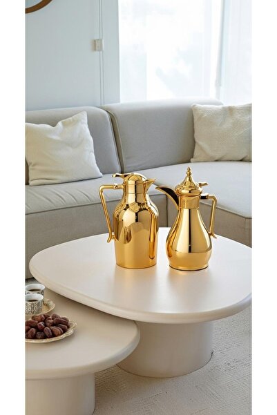 Generic 1 liter/700 ml tea and coffee thermos set