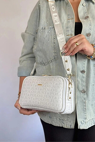 Just Polo Jp Polo Women's Original Adjustable Strap Stylish Shoulder Bag Shopper Size: 16 X 26 cm