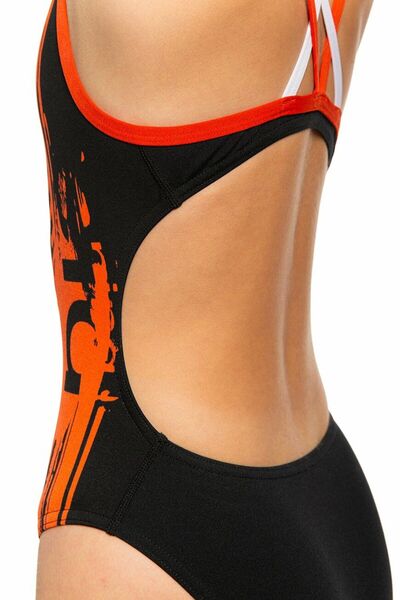 Mad Wave Costum de baie junior antichlor Crossback PBT H7, S