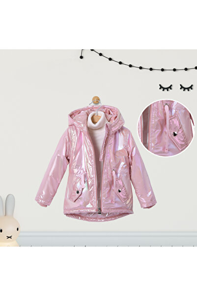 SETTY KOOP Girl's Fashion Hooded Winter Jacket – Warm, Lightweight & Stylish Geacă Copii