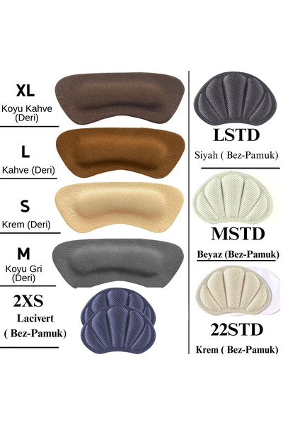 NEYSTORE Ayakkabı Topuğu Vurma Önleyici, Topuk Yırtık Gizleyici, Yaklaşık Yar...