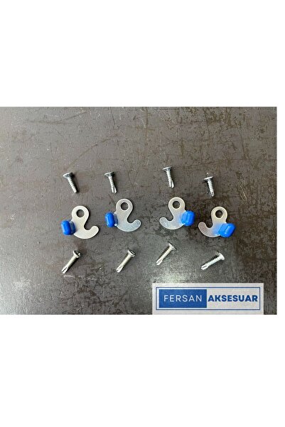 FERSAN AKSESUAR EVCİL HAYVANLAR İÇİN 4 ADET METAL SİNEKLİK KANCASI