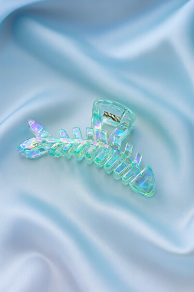 cityvision Φωτεινό Πράσινο Χρώμα Μοντέλο Ψαριού Κλιπ Μαλλιών 10 εκ.