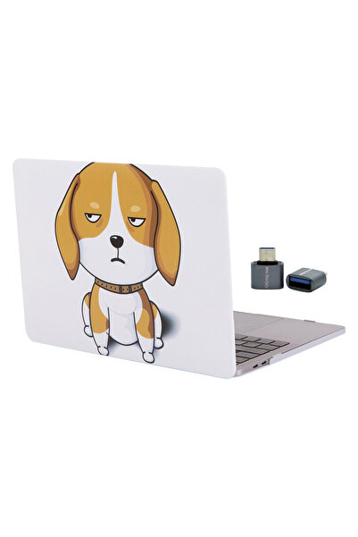 Mcstorey Macbook Pro M1-m2 Kılıf 13inç A2338 A1706-08 A1989 A2159 A2251 A2289 Ile Uyumlu Dog02nl
