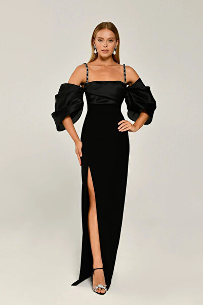 ALFABETA ASKILI DÜŞÜK BALON KOL YIRTMAÇLI ABİYE