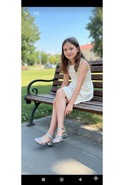 patik ayakkabı ÇOCUK TOPUKLU ŞEFAF AYAKKABI