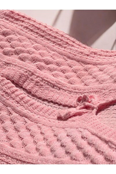 Çeyizcim Knitwear Knitted Yumoş Angora Women's Vest Dowry Holder