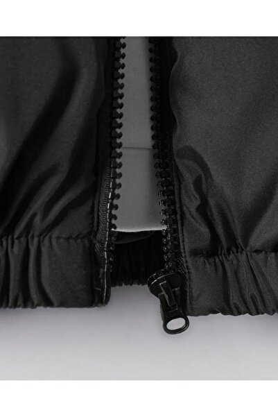 Last fashion Ανδρικό μαύρο μπουφάν