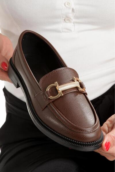 SH SİLVER MODA Жіночі мокасини Мокасини Повсякденні туфлі на пряжці Повсякденні туфлі Щільні та зручні