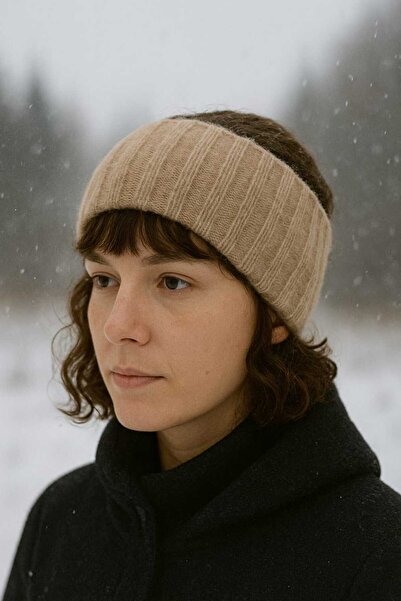 BYFASHION قبعة شتوية من الصوف، خفيفة الوزن، غير قابلة للانزلاق، بلون إكرو