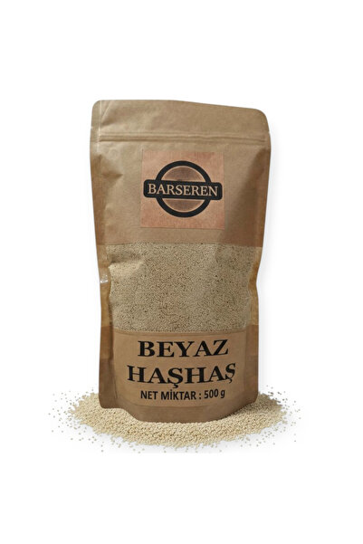 Barseren Beyaz Haşhaş 500 Gr Yerli Afyon Yöresi