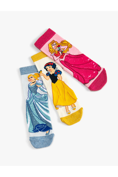 Koton Disney Princess Socks Licensed 3-Piece