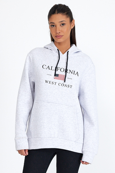 Superlife Hanorac pentru femei, confortabil, cu fleece interior, cu 3 fire, c...