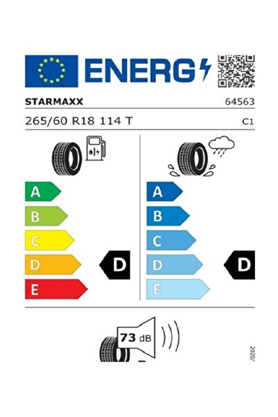 Starmaxx 265/60 R18 TL 114T REINF. INCURRO A/T ST440 SUV Yaz Lastiği (Üretim Tatihi:2025)