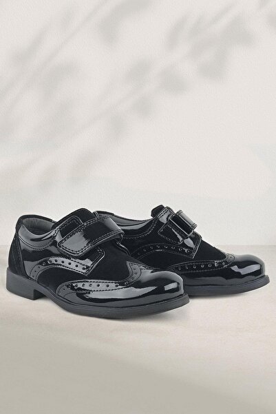 Rakerplus Titan Patent Leather Velcro Classic Αγόρια Βραδινά Παπούτσια