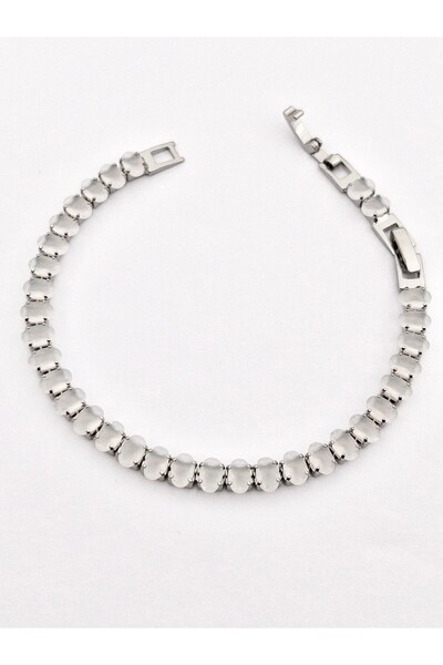 Siya Silver Waterway Silver Color Women's Bracelet