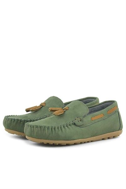Rakerplus Green Velcro Boys' Loafers