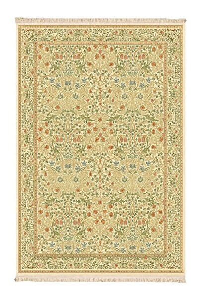 Markaev Flora Vintage Dokuma Taban Halı 419 YNG