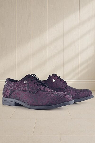 Rakerplus Hidra Navy Blue Patent Leather Laced Boys' Classic Shoes