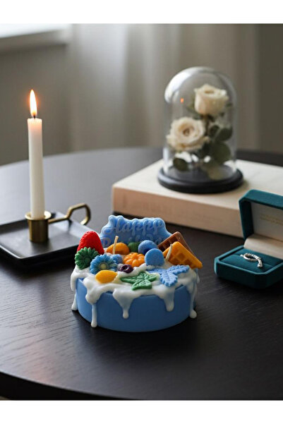 Trend Mum Happy Birhtday Pasta Mum , Doğum Günü Pasta Mum , Doğum Günü Hediyesi , Hediyelik Mum