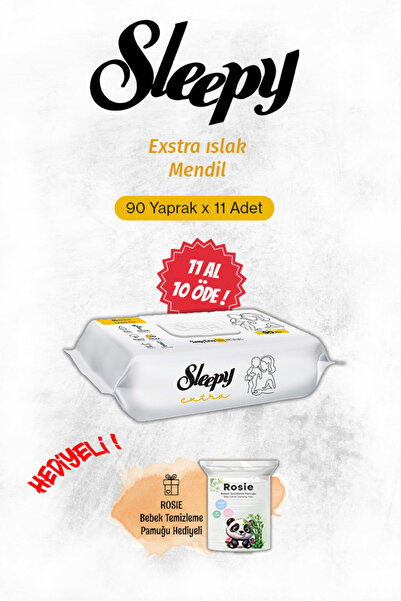Sleepy Extra Islak Bebek Havlusu 11 AL 10 Öde Rosie Hediyeli
