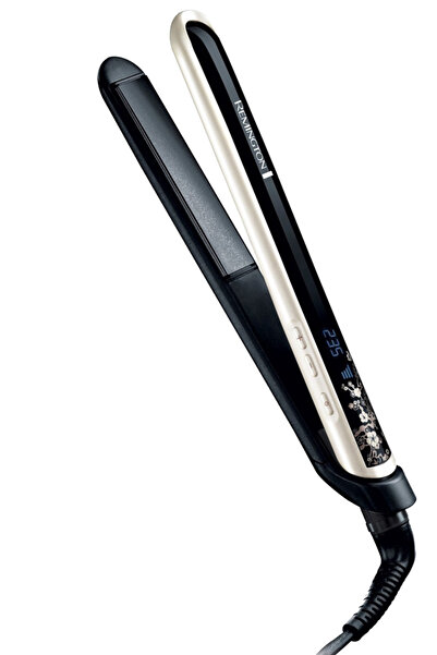 Remington Pearl S9500 Eşit Isı Dağılımı İçin Gerçek İncili Yüksek Kaliteli Seramik Kaplamalı Saç Düzleştirici