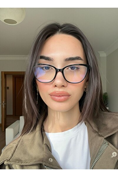 funeyes نظارات نانسي فوغ كات آي 56 إيكارتمان مائلة للون الأزرق، زجاجي قابل لل...