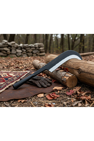 Yatağan Zeybek Tahra: Yekpare Çelik Dövme Tahra - Yatağan El Yapımı Geleneksel Balta