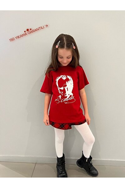 TEKSTİLCİ Ataturk T-shirt Ataturk Printed