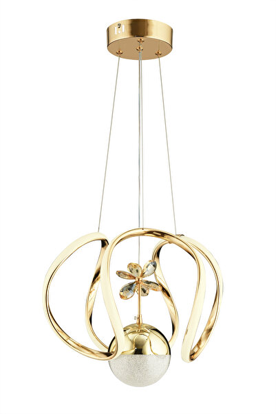 İstanbul Avize Bigiee 3 Renk Gold Ledli Lüx Modern Led Avize