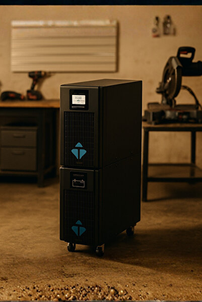 TESCOM UPS NEOLINE 106 – 6 kVA Online Kesintisiz Güç Kaynağı (16×12 V 7 Ah)