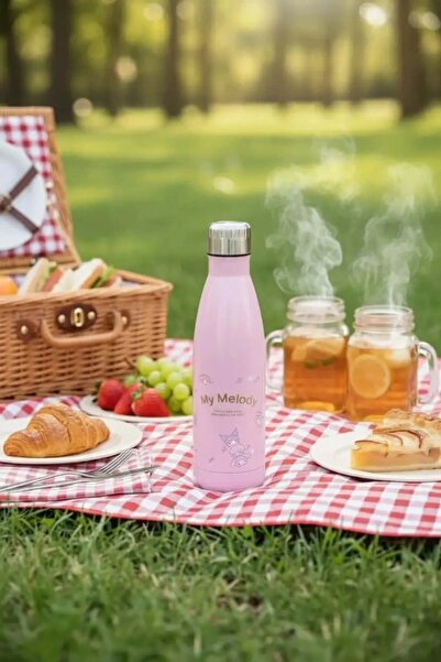 Miniso Sanrio Lisanslı Parti Serisi Termos Şişe (500ml) - My Melody