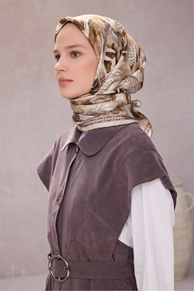 Belli Φουλάρι από καθαρό μετάξι 4216D (TWILL)-84