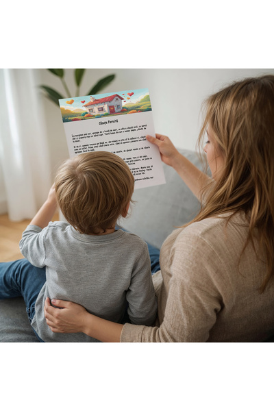Mentico Set 24 Povești Educative Pentru Copii (3–7 ani) – Set De Fișe Cartonate Cu Morală -