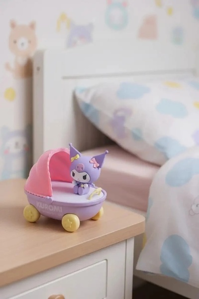 Miniso Kuromi Gece Lambası - Bebek Arabası - Sanrio Lisanslı