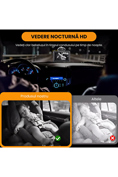 OEM 4.3 inch HD car monitor CLT-805, IPS screen, 1080P resolution, 150° wide angle