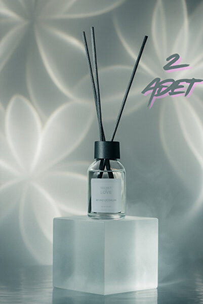 SECRET OF LOVE 2'li Oda Kokusu Çubuklu Beyaz Çiçekler 50 ML