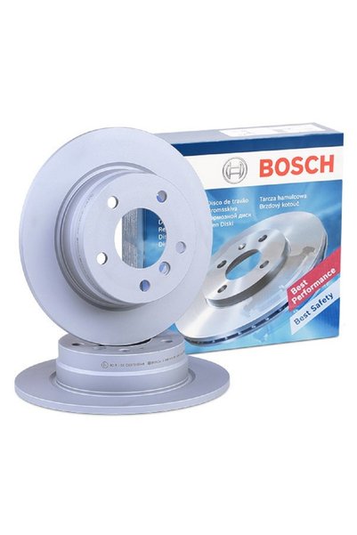 Bosch Fren diski; Arka Takım (2 Adet) BMW 316 ti Compact 6/2001 - 3/2004 85 kW E 46 N42 B18A