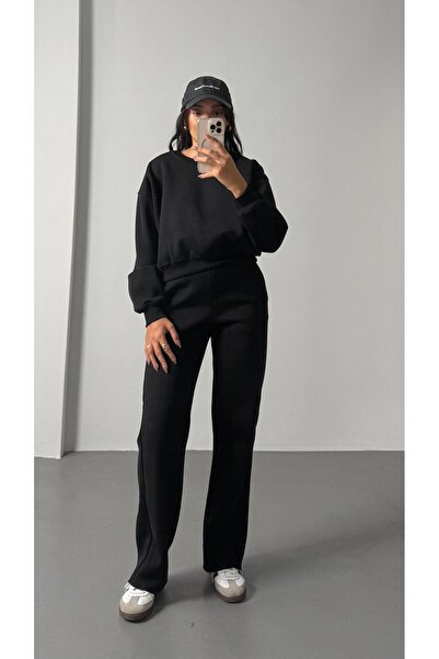 Mila ŞARDONLU BOL PAÇA EŞOFMANLI SWEAT TAKIM