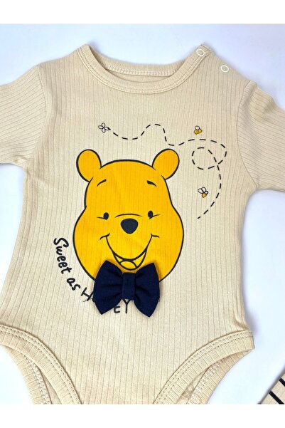 bebekyol Ayı Baskılı Bebek Takım