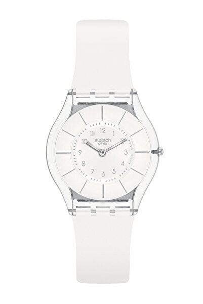 Swatch White Classiness Again Wristwatch Ss08K102