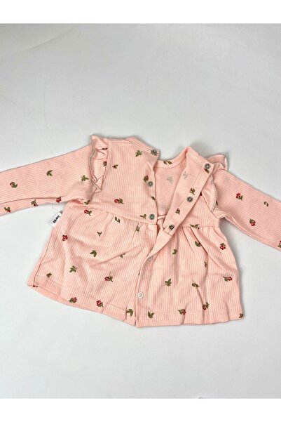 bebekyol Gül Baskılı Bebek Takım