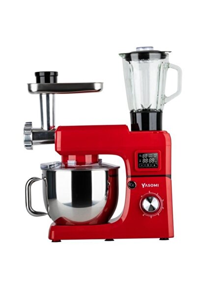 Yasomi Sm 1511bml Led Ekranlı Kıyma Çekme Aparatlı Blender Stand Mikser Mutfak Şefi