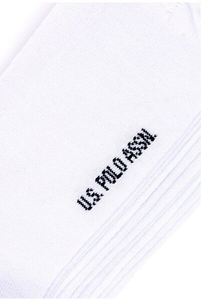 U.S. Polo Assn. U.s Polo Assn. Erkek Beyaz 5'li Çorap