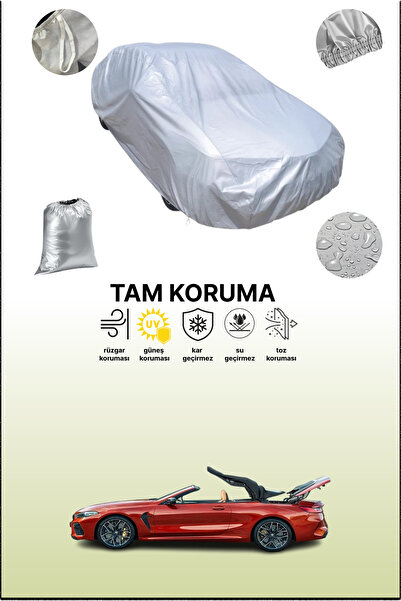 dokaca غطاء سيارة رمادي متوافق مع بي إم دبليو إم 8 كابريوليه 2019 - 2021، غطا...