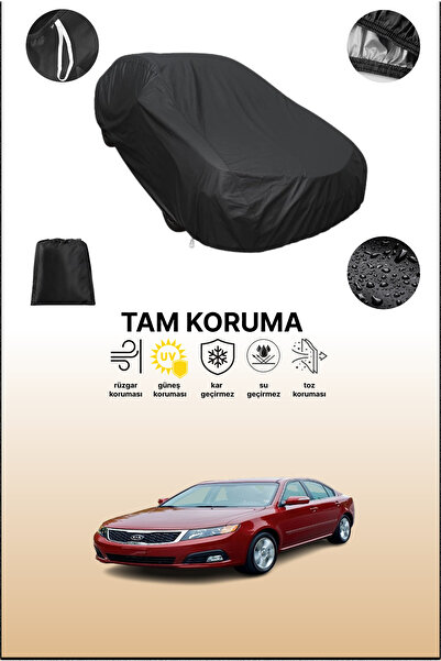 dokaca غطاء سيارة متوافق مع كيا أوبتيما / ماجنتيس 2008 - 2010، أسود اللون، غط...