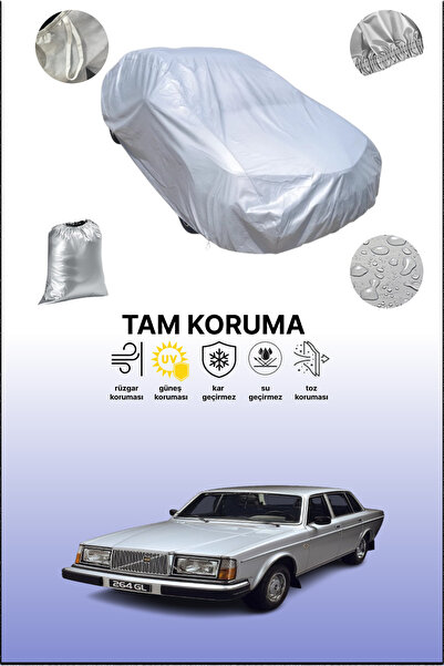 dokaca Gray Volvo 264 1980 - 1982 Compatible Auto Tarpaulin, Car Tarpaulin, P...