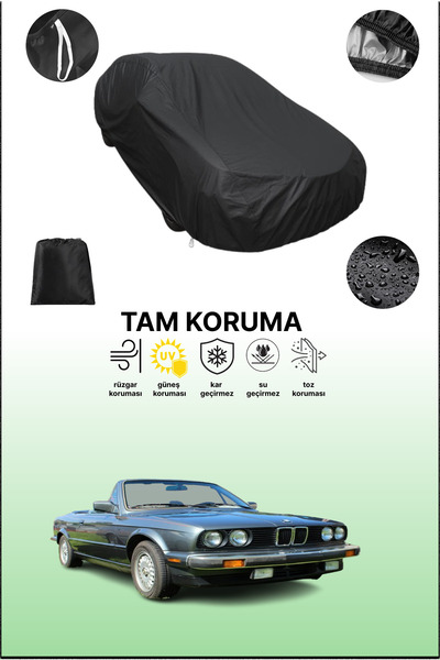 dokaca غطاء سيارة متوافق مع سيارة بي إم دبليو 3 سيريز كابريوليه (E30) 1986 - 1993، غطاء واقي، غطاء سيارة
