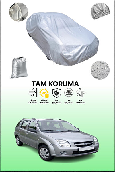 dokaca غطاء سيارة رمادي متوافق مع سوزوكي إيجنيس 5 أبواب 2000 - 2003، غطاء سيا...